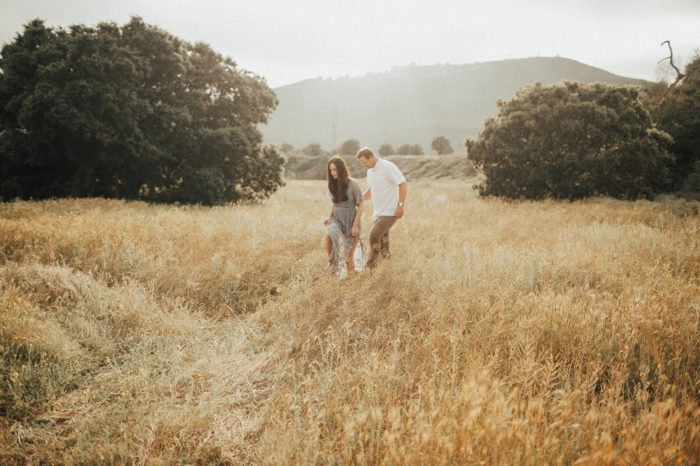 sunny orange county engagement