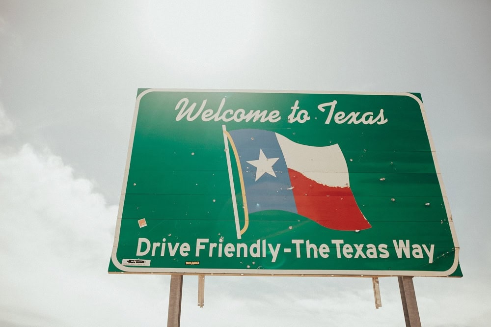 welcome to texas sign