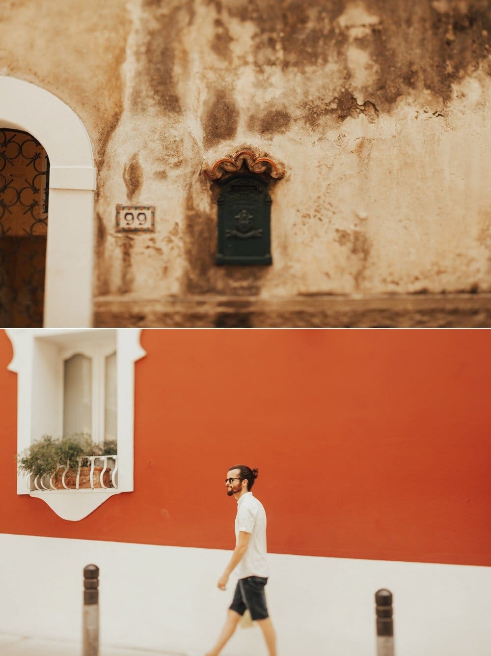 walking in positano