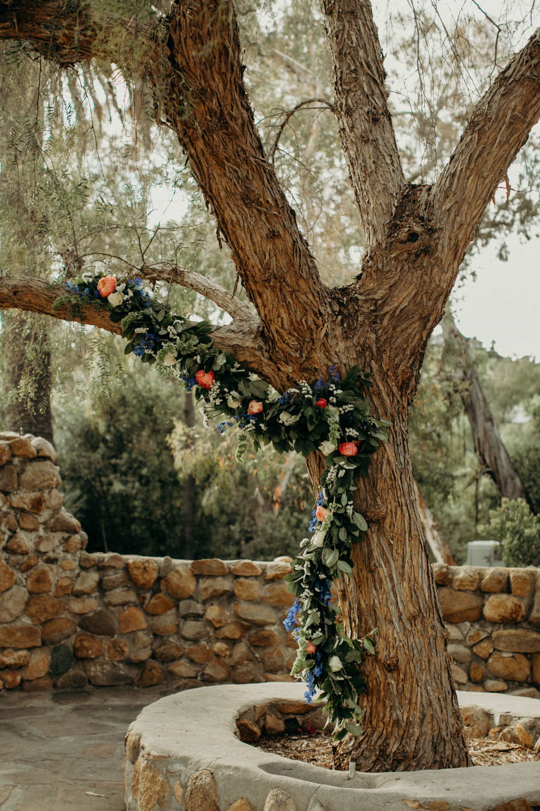 wedding altar flowers