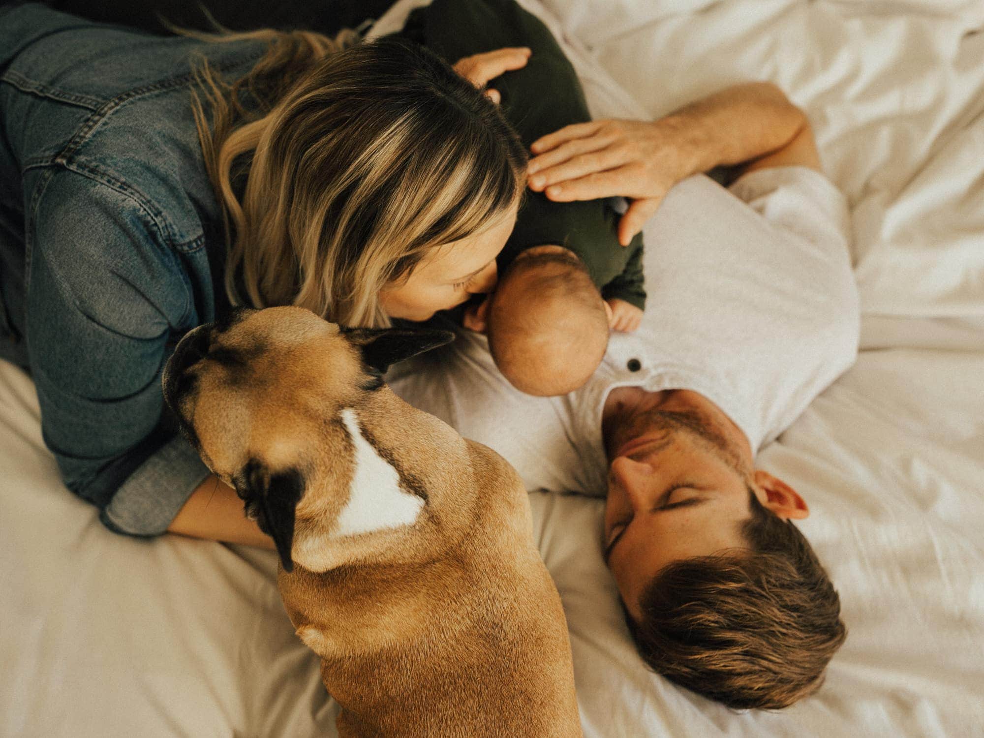 Chris, Tayla, Greyson, and Hudsen