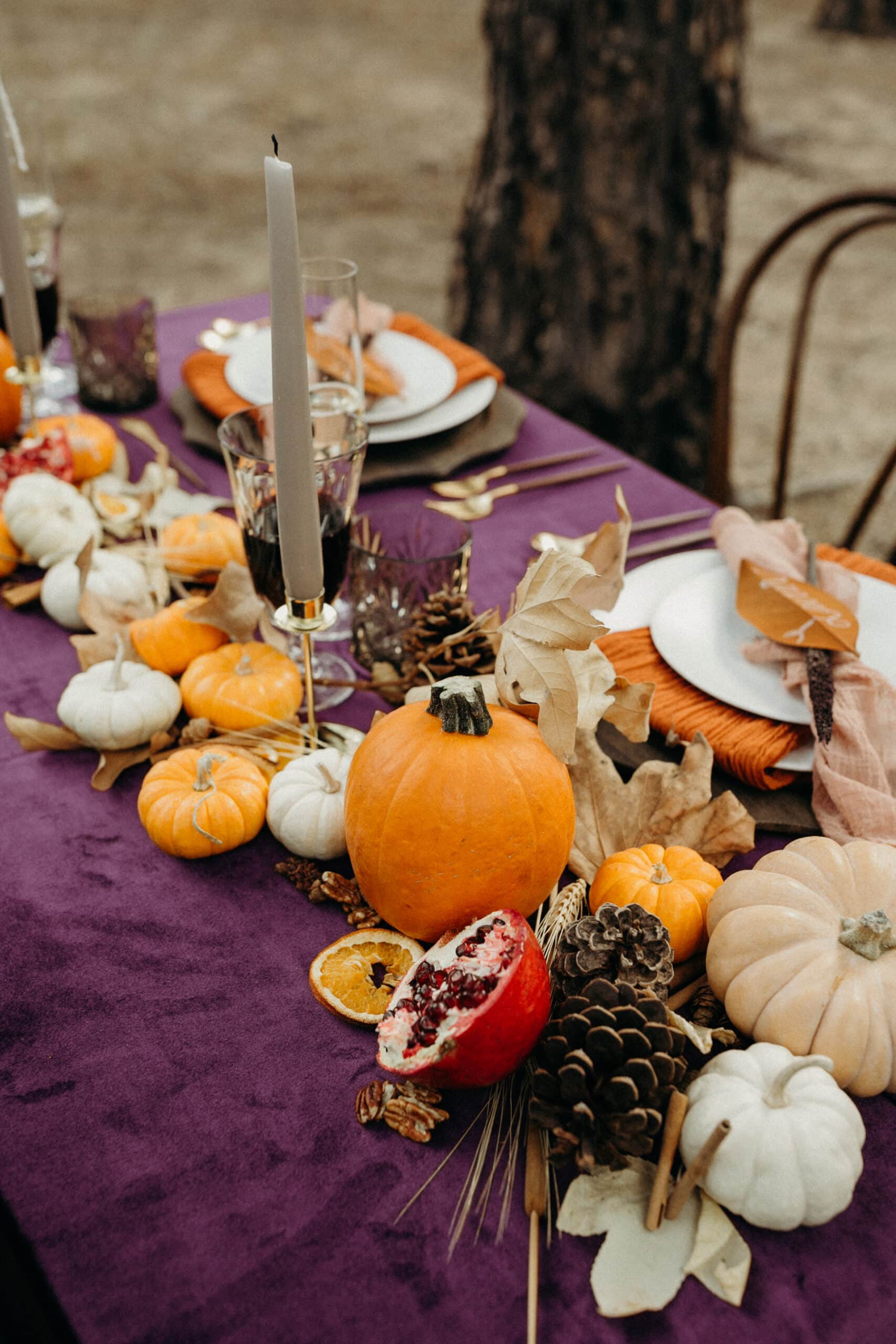los angeles fall elopement inspiration