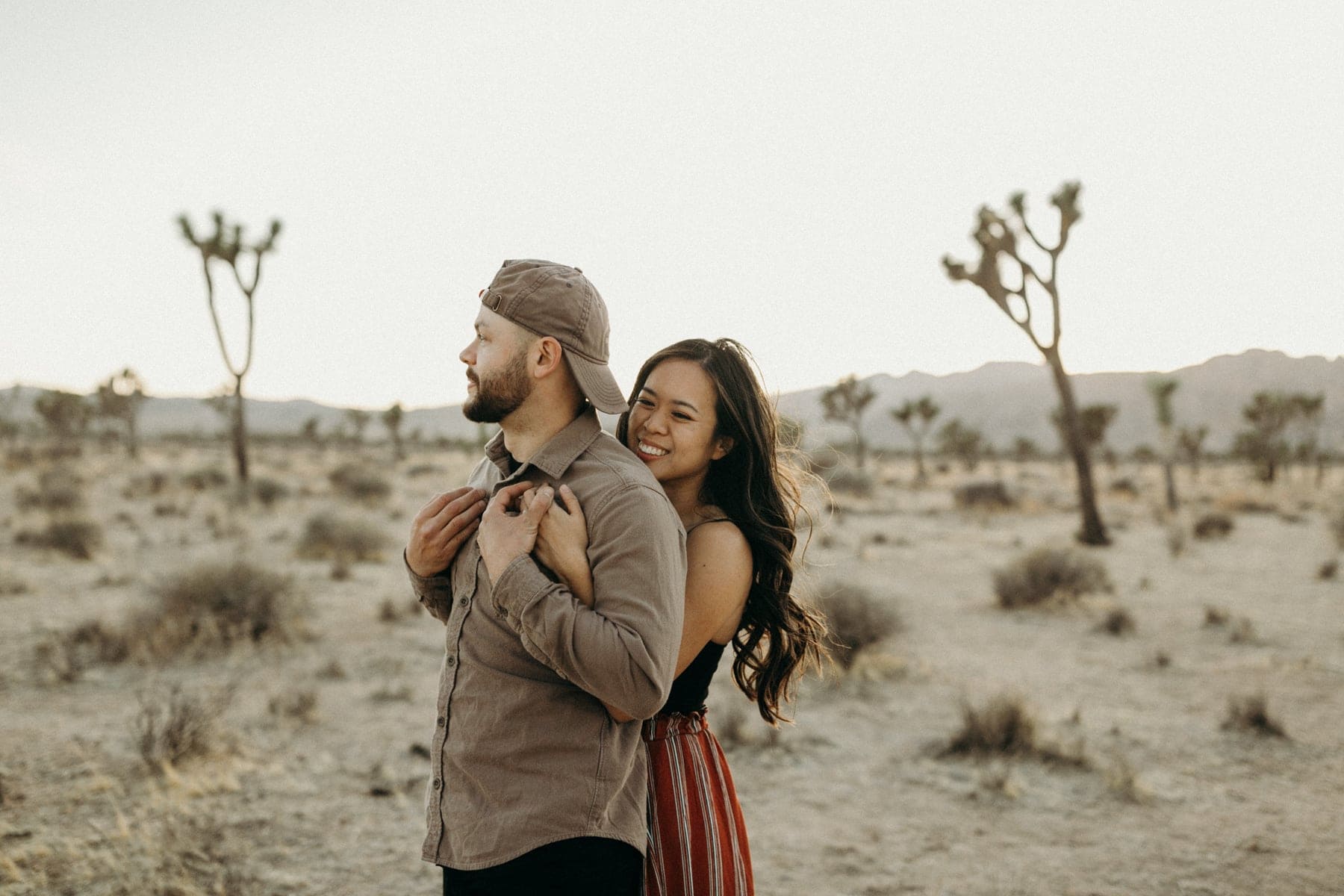 Rock Climbing Engagement Session in Joshua Tree — Joe+Kathrina