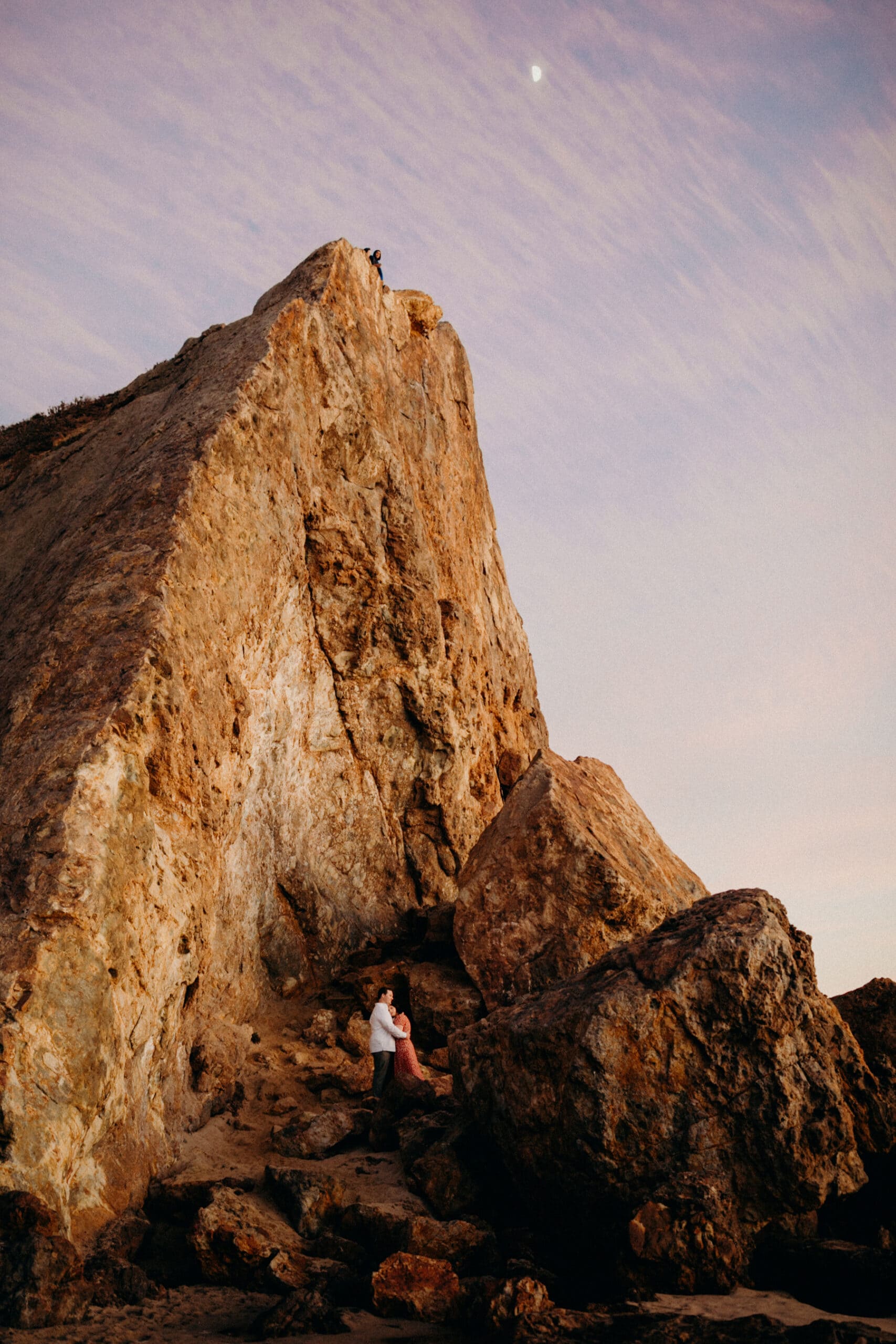point dume engagement session