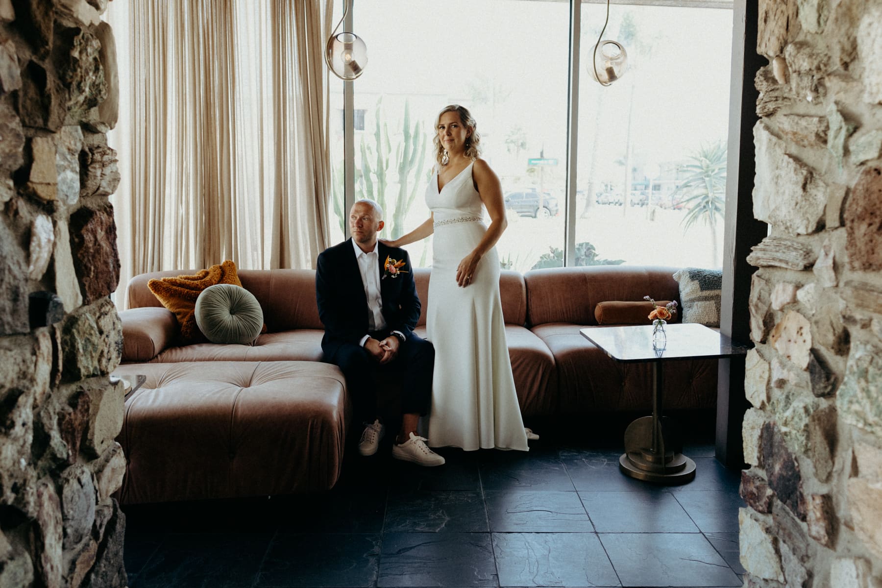 intimate wedding at the pearl hotel in san diego